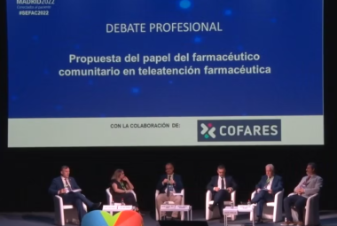 SEFAC 2022. Debate profesional: Propuesta del papel del farmacéutico comunitario en teleatención farmacéutica